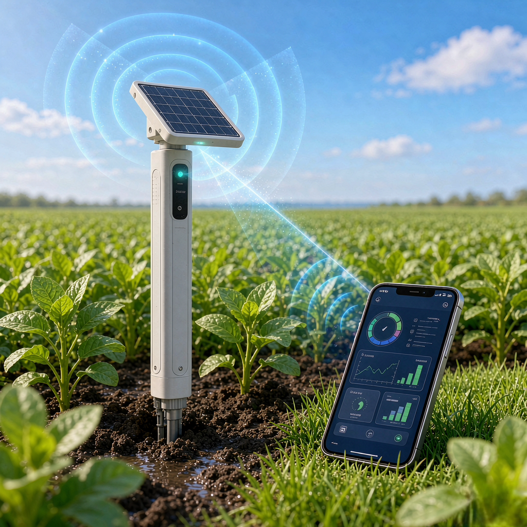 In-ground soil sensor station